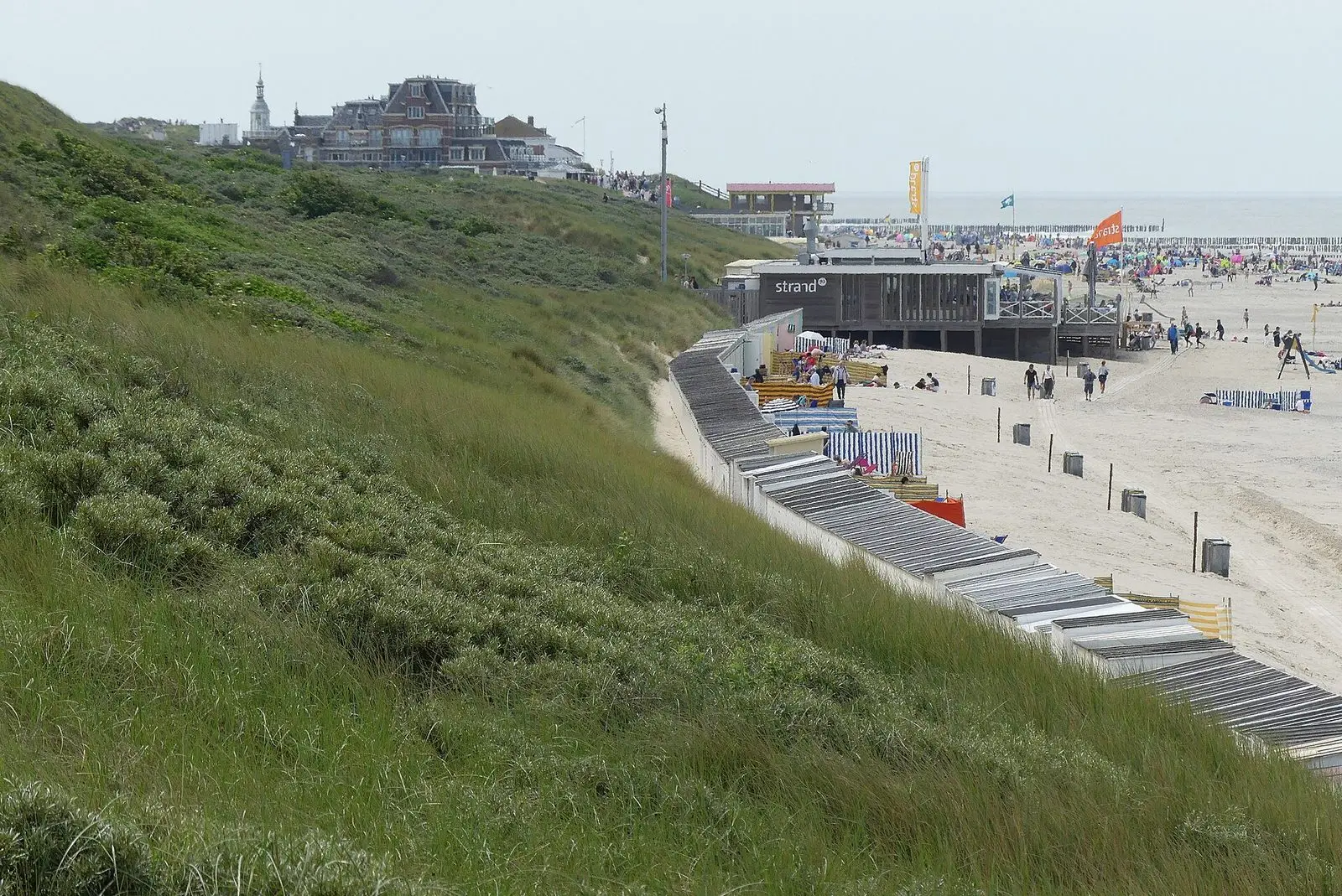 Dünen und Strand bei Domburg in Zeeland